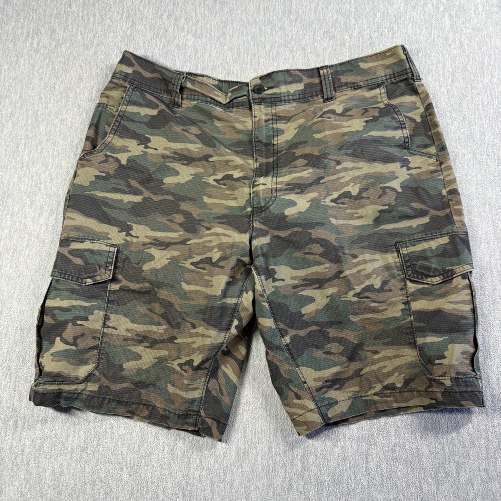 Dickies Shorts Mens Size 40 Green Camouflage Regular Fit Tactical Cargo Ripstop